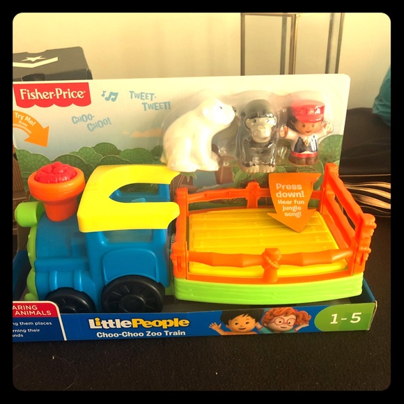fisher price choo choo zoo train